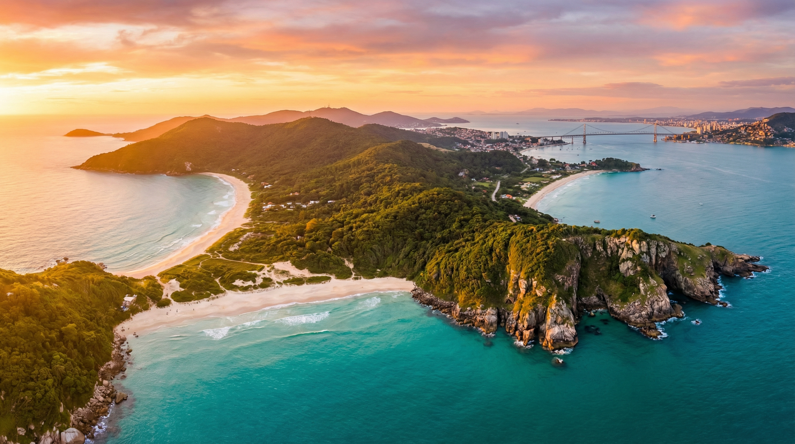 Florianópolis aerial view